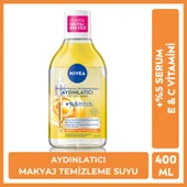 Nıvea Mıcellaır Makyaj Tem.Suyu Aydınlatıcı + Serum 400 Ml - 1