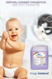 HENCHELL ÇAMAŞIR YUMUŞATICISI - KONSANTRE  - BABY SOFT 5L - 3