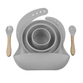 Basic BLW Set 3 Silikon Beslenme Seti 5'li - 1
