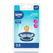 698 Wee Baby Pure Yuv.Kauçuk Emzik No:1 Mavi - 3
