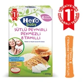 Sütlü Peynirli Pekmezli 8 Tahıllı Kaşık Maması 200 gr - 3