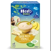 Gece Sütlü Muzlu Pirinçli Kaşık Maması 200 gr - 1