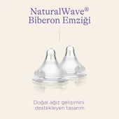 Natural Wave Biberon Emziği Orta Akışlı - 3