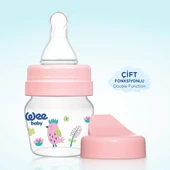 778 Wee Baby Mini PP Alıştırma Bardağı Seti Pembe 30ml - 3