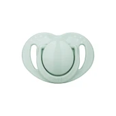 Powder Green Desenli 2'li Silikon Ortodontik Yalancı Emzik 6 Ay + (Kutulu) - 3