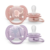 Ultra Soft Emzik 0-6 Ay, 2'li Paket, Kız - 2