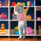 Melek Kanadı Bebek Koruma Yastığı Pembe - 2