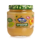 Organik Kayısılı Muzlu Kavanoz Mama 120 gr - 1