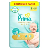 Bebek Bezi Premium Care 2 Beden Mini Ekonomik Paket 4-8 kg 60 Adet - 2