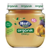 Organik Erikli Kavanoz Mama 120 gr - 1