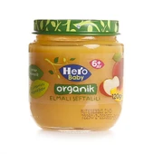 Organik Elmalı Şeftalili Kavanoz Mama 120 gr - 1