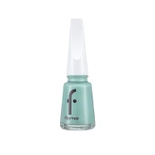 Flormar Nail Enamel Uzun Süre Kalıcı Besleyici Oje - 424 Bluish Green - 1