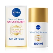 NIVEA Luminous630 Çatlak Karşıtı Vücut Yağ Serumu 100ml - 1