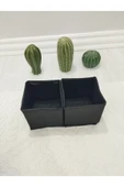 Balkan Room 2'li Siyah Çekmece Içi Düzenleyici Organizer Set - Çok Amaçlı Dolap Içi Kutu Seti ( 13*13*13 ) - 3