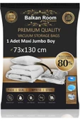 Balkan Room Vakum Hurcu 73 X 130 Vakumlu Hurç Maxi Jumbo Boy Vakumlu Poşet - 1