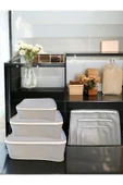 Balkan Room 6'lı Gri Valiz Düzenleyici , Bavul Içi Düzenleyici Organizer Set - 2
