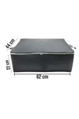 Balkan Room 3 Adet Antrasit Baza Altı Ve Çekyat Tipi Hurç 62 X 44 X 22 Cm XLarge - 2