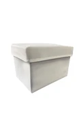 Balkan Room 4 Adet Beyaz Kapaklı Dolap İçi Düzenleyici Kutu Çok Amaçlı Saklama Kutusu Large 30x20x20 cm - 4