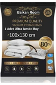 Balkan Room Vakum Hurcu 100 X 130 Vakumlu Hurç Ultra Jumbo Boy Vakumlu Poşet - 1