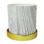 Gardenzone Desenli Seramik Saksı 16.5*16.5*16.5 Cm - 1