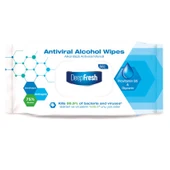 Deep Fresh Alkol Bazlı Antiviral Islak Mendil 56'lı - 1