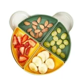 Evmoni 4 Bölmeli Çocuk Yemek Tabağı - 1