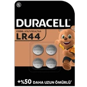 Duracell Özel LR44 Alkalin Düğme Pil 1,5 V 4'lü Paket - 1