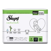 Sleepy Natural Jumbo Paket 7 Beden XXL 20-30 Kg 28'li - 1