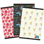 Kulinart Kk Tel Dikişli Desenli Defter A4 60 Yaprak - 1