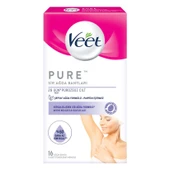 Veet Pure Bikini Ve Koltuk Altı Ağda Bandı 16'lı - 1
