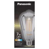 Panasonic E27 Led Fılaman ST64 Rustik Sarı Işık - 1