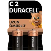Duracell Alkalin C Pil, 1,5V (LR14 / MN1400), 2’li Paket - 1
