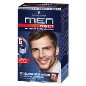 Men Perfect Erkek Saç Boyası 70 Koyu Kahve - 1