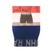 John Ray Dikişsiz Boxer Siyah M - L - XL - XXL - 1