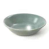 Keramika Nordic Yemek Tabağı Yeşil / Gri 20 Cm - 1