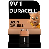 Duracell Alkalin 9V Pil, (6LR61 / MN1604), 1'li Paket - 1