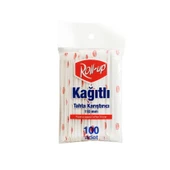Roll-Up Tekli Sarım Ahşap Karıştırıcı 100'lü 11 Cm - 1