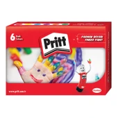 Pritt Parmak Boyasi 6 Renk x 30 Ml - 1