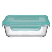 Paşabahçe LockieLock Saklama Kabı Yeşil Kapak 1030 Cc - 1