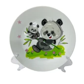 Touch Me Porselen Çocuk Pasta Tabak 19 Cm - 1