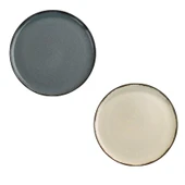Kütahya Porselen Moderna Kase Mavi/Gri/Tarçın 15 Cm - 1