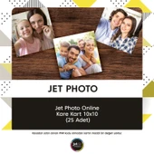 Jet Photo Onlıne Kare Kart 10X10 (25 Adet) - 1
