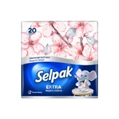 Selpak Extra Desenli Peçete 20'li - 1