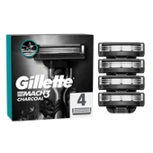 Gillette Mach3 Kömür Yedek Tıraş Bıçağı 4'lü - 1