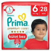 Prima Külot Bebek Bezi Premium Care 6 Numara 28'li 15+ kg - 1