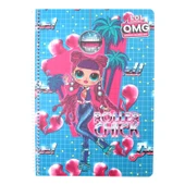 Keskin Color Lisans.A4 80 Yaprak Kaplamalı Defter L.O.L. - 1