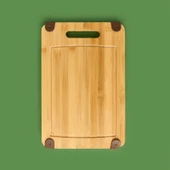 Bambu Kesim Tahtası - Açık Kahverengi - 22x33 cm - 3