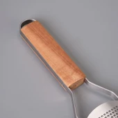 Ahşap Saplı Bıçaklı El Rendesi - Açık Kahverengi / Gri - 3