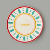 Kitchen Amour Pasta Tabağı - Renkli - 19 cm - 3