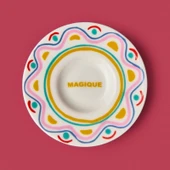Kitchen Magique Çay Tabağı - Renkli - 13 cm - 3